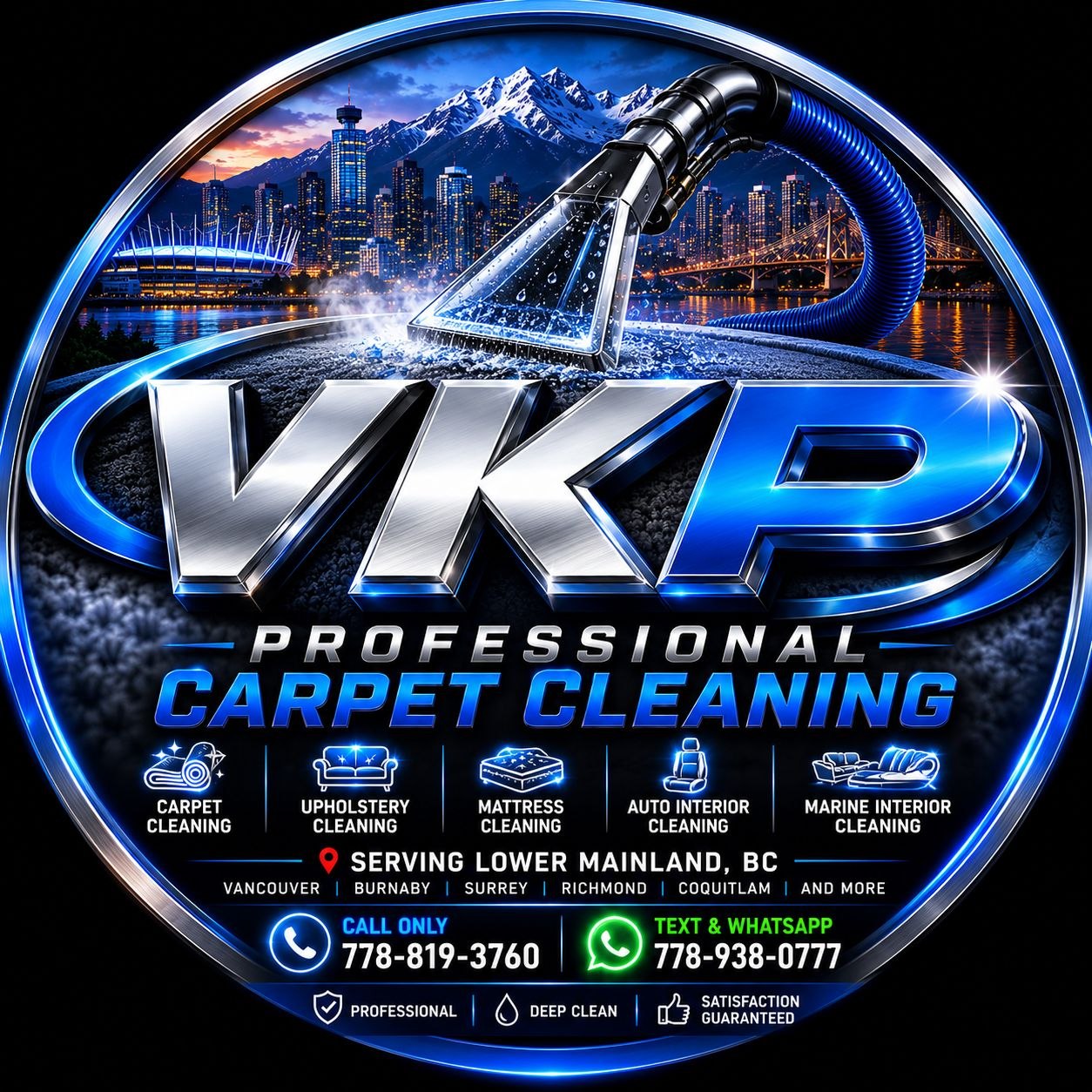 VKP Professional Carpet Cleaning logo